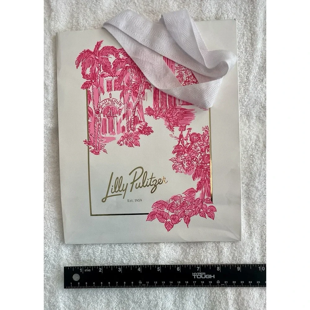 Huge Lot‎ 8 Lilly Pulitzer Rare SHOPPING Reusable GIFT BAG PINK Medium Large Box
